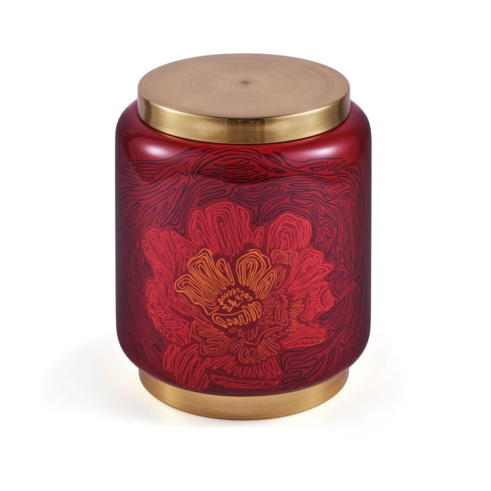 Accessoires thé et café - BOÎTE À THÉ RONDE VIGOR - HANOIA