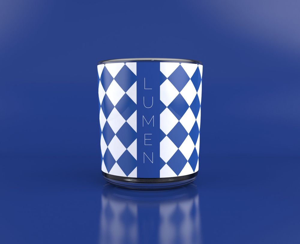 Decorative objects - Scented candle made in France Azur - series Isabelle - LUMEN • MAISON DE PARFUMS D'INTÉRIEUR