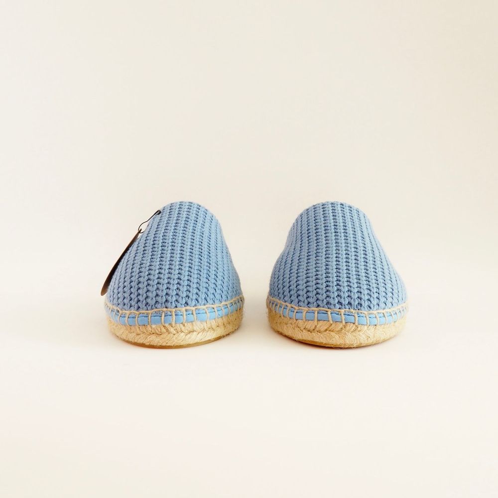 Bathrobes - Pure wool & cotton knit handmade slippers - ATELIER COSTÀ