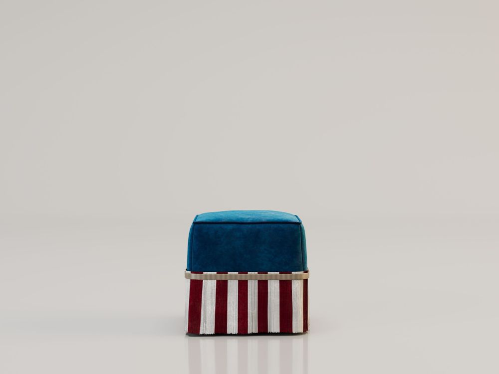 Petits fauteuils - Pouf ∣ LE MODERNE - ALEXANDRE LIGIOS