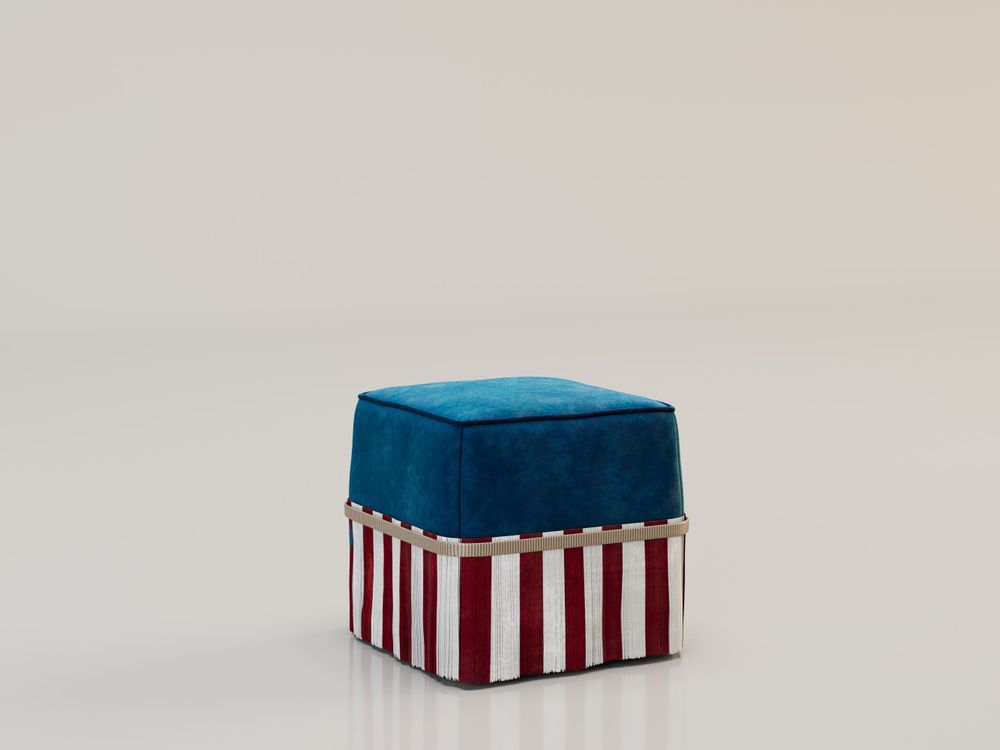Petits fauteuils - Pouf ∣ LE MODERNE - ALEXANDRE LIGIOS