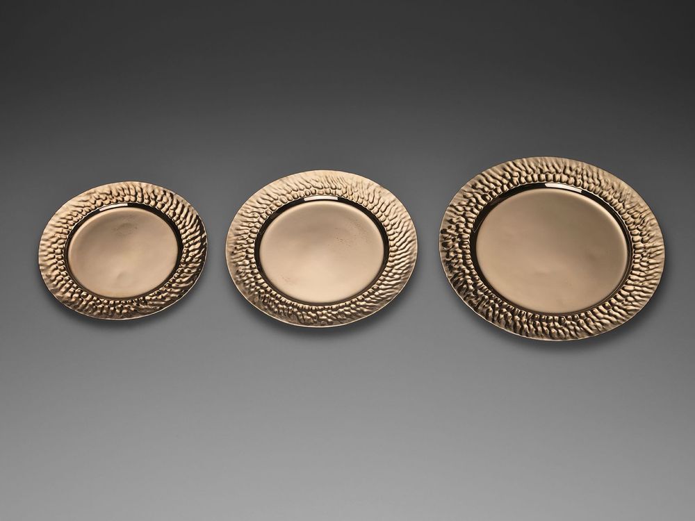 Objets de décoration - Chargeur avec plaque en bronze coulé - EAGLADOR