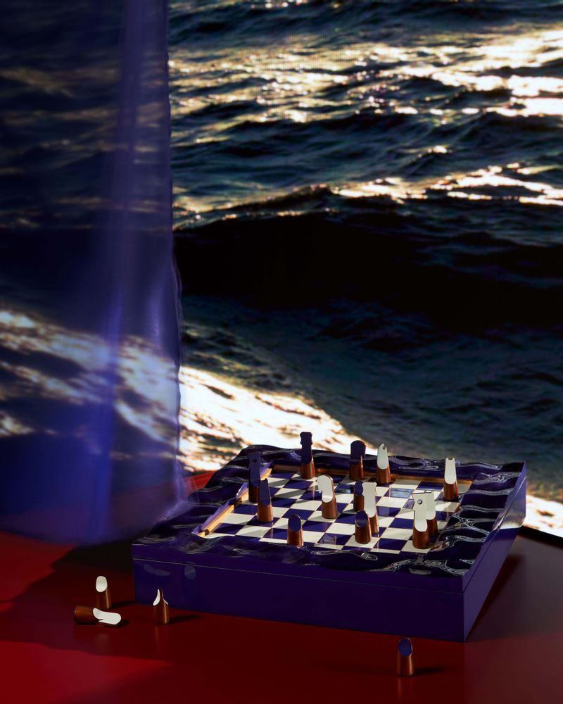 Decorative objects - LANG CHESS BOARD - HANOIA