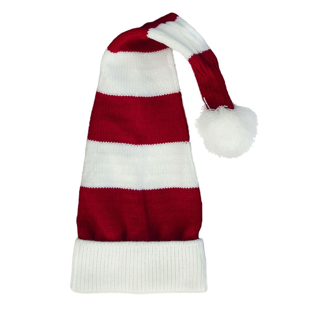 Hats - Coarse knitted Santa hat - SNAZZY SANTA APS