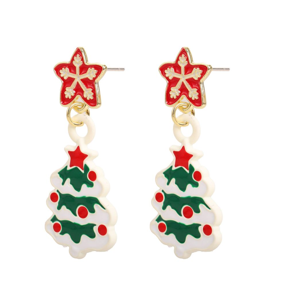 Jewelry - Christmas earrings - SNAZZY SANTA APS