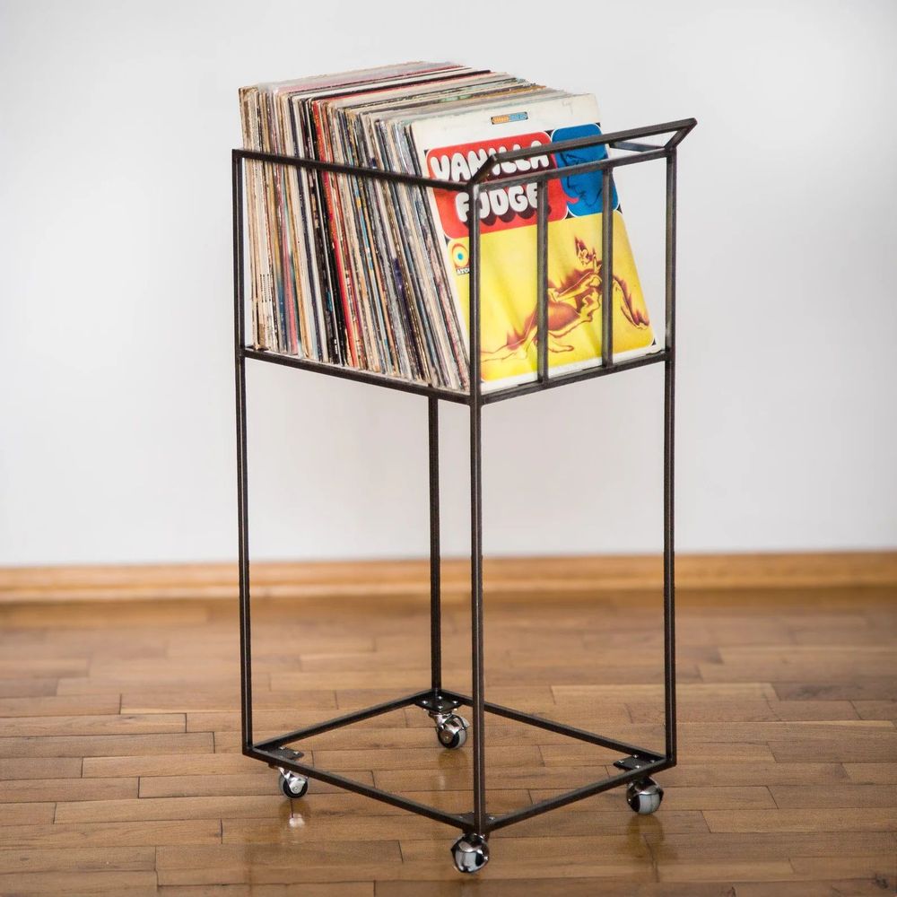 Chariots - Chariot pour disques vinyles DJ - Modèle 100 - DESIGN ATELIER ARTICLE