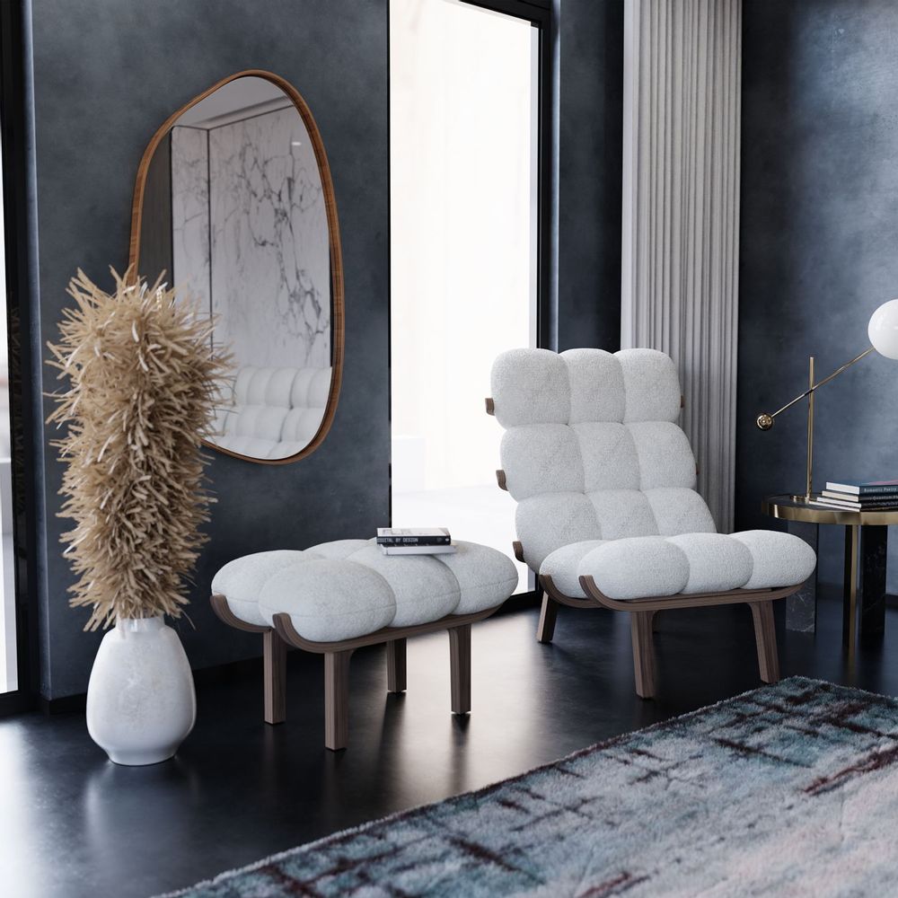 Fauteuils - Fauteuil NUAGE - Noyer - SOLLEN