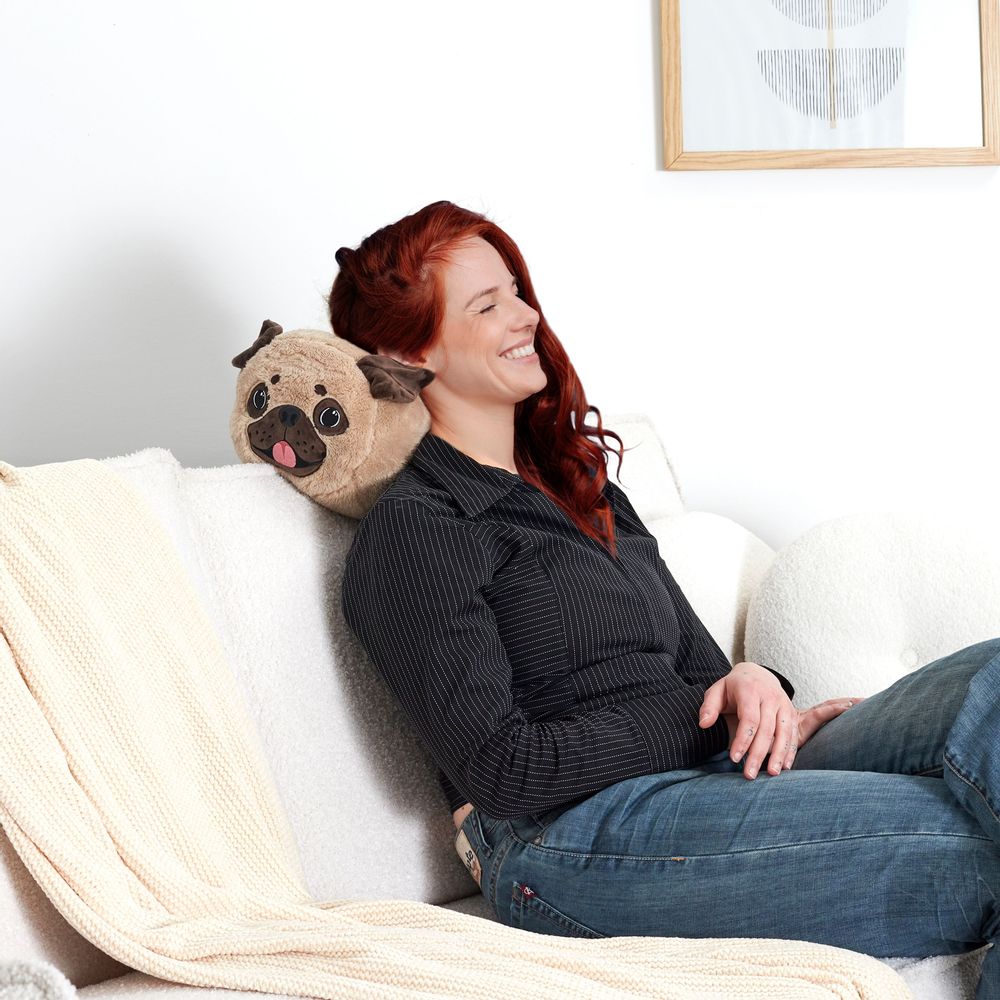 Coussins - COUSSIN VIBRANT BOULEDOGUE - LA CHAISE LONGUE DIFFUSION/LE STUDIO