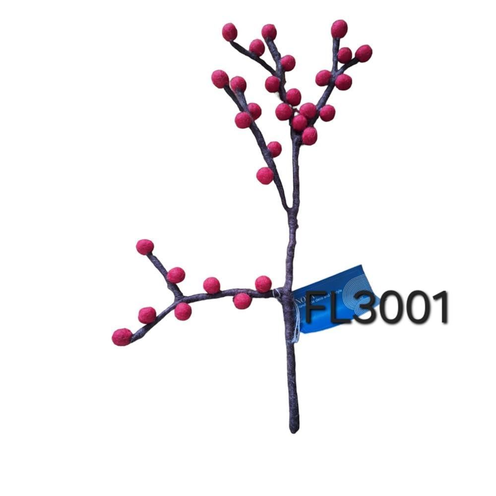 Floral decoration - Branch floral decoration - FL3001A. - FELTGHAR - HANDMADE WITH LOVE