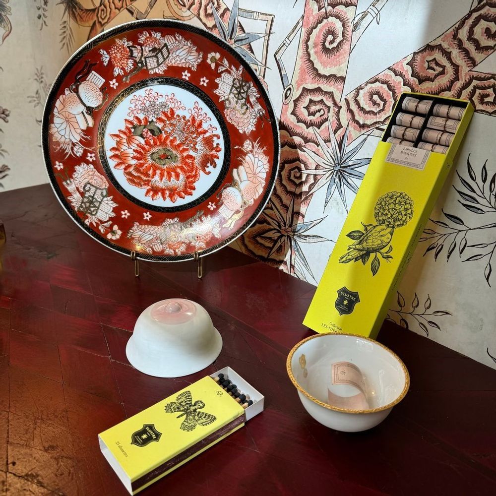 Home fragrances - The Amber Scented Sweet Tickets. Made in France: Grasse - YLUSTRE