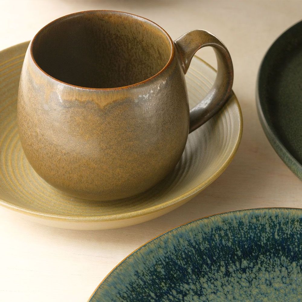 Everyday plates - bronze tones - SAPOTA LTD.