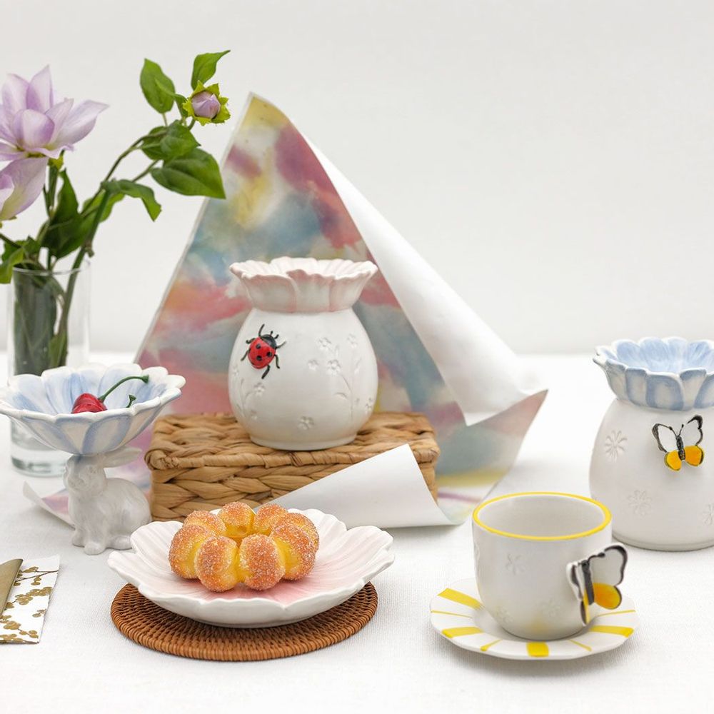 Accessoires thé et café - style printanier - SAPOTA LTD.