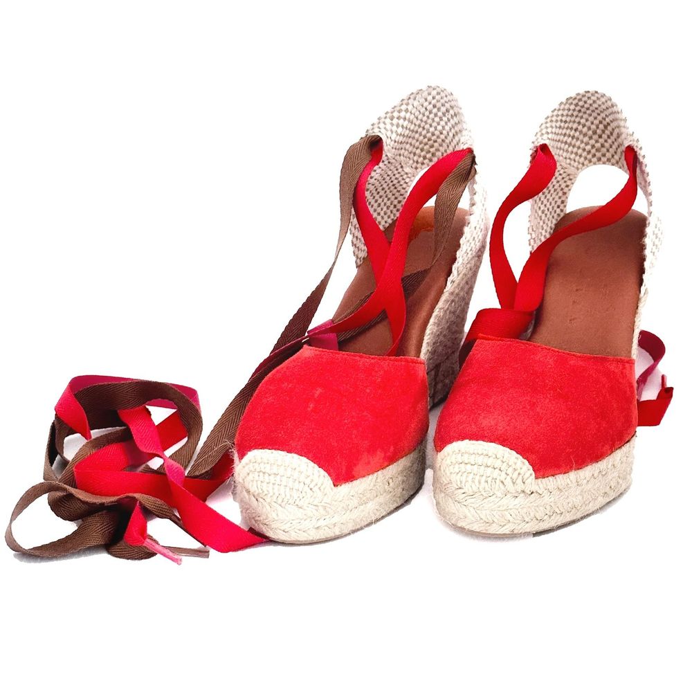 Chaussures - SOLDES - Espadrilles compensées en daim - ATELIER COSTÀ