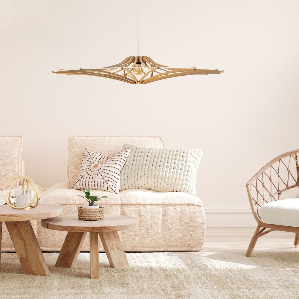 Hanging lights - SINGING BRUT suspension D124cm - RIF LUMINAIRES