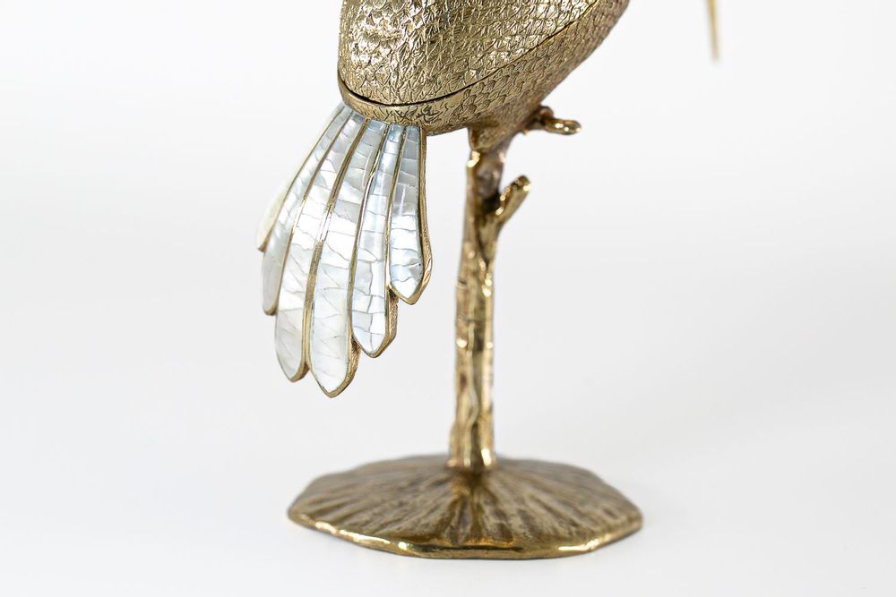 Decorative objects - Hummingbird mother-of-pearl box - WILD BY MOSAIC