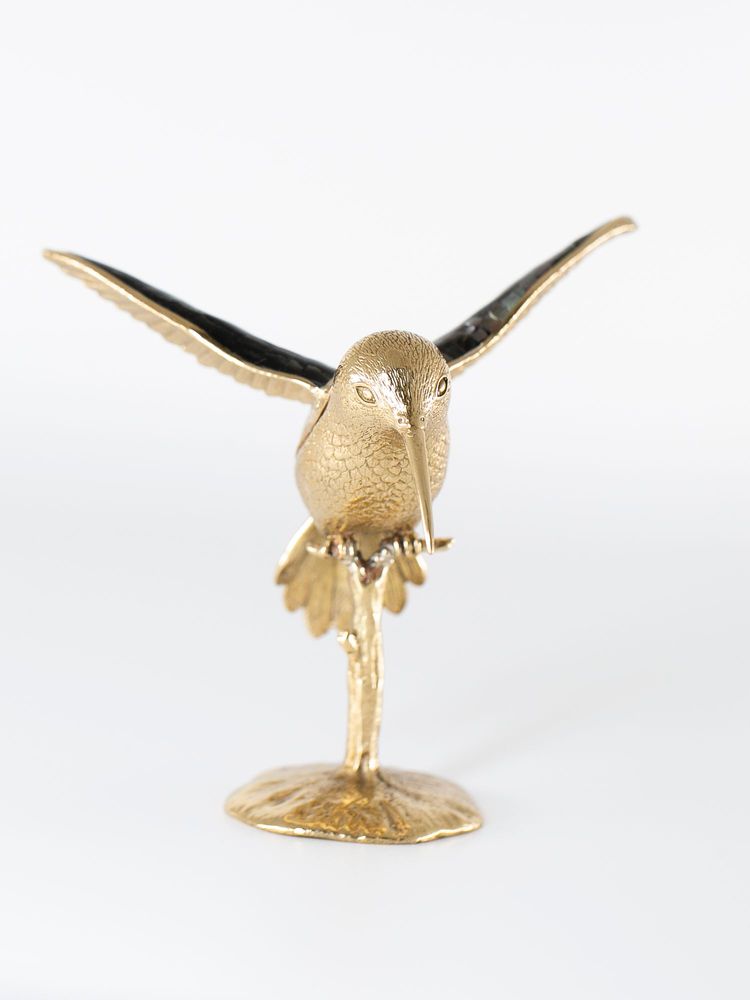 Decorative objects - Hummingbird mother-of-pearl box - WILD BY MOSAIC