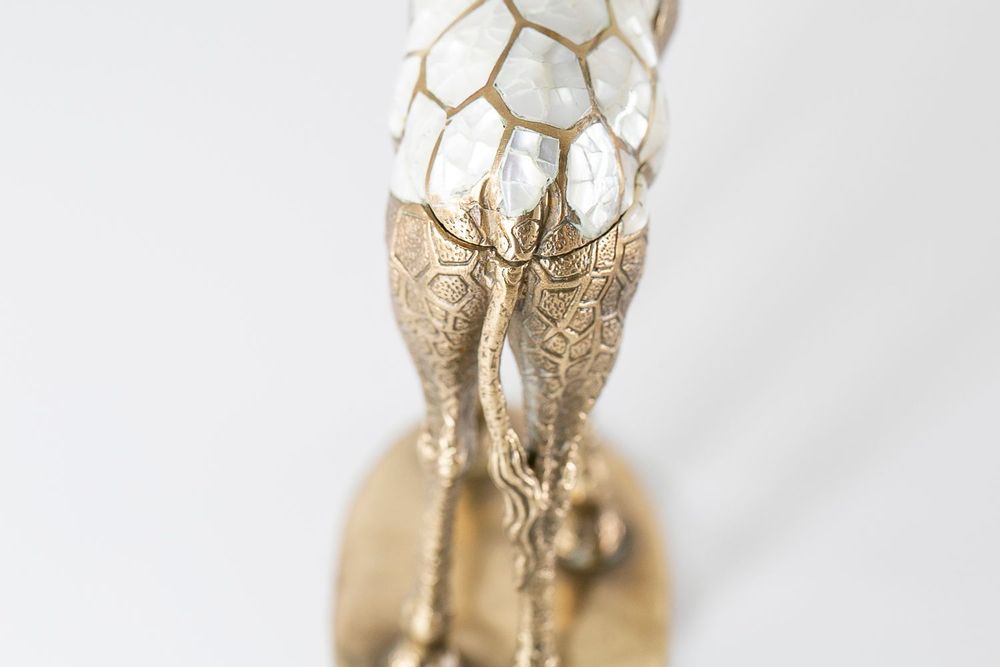 Caskets and boxes - Mother of Pearl Giraffe Box - WILD BY MOSAIC