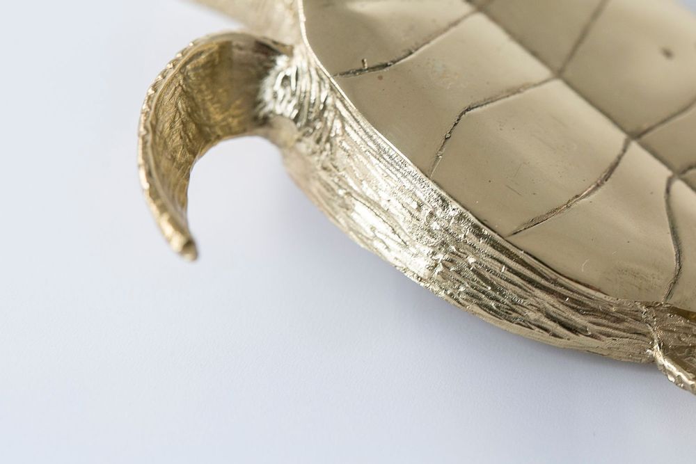 Decorative objects - Mother of Pearl Sea Turtle Box - WILD BY MOSAIC