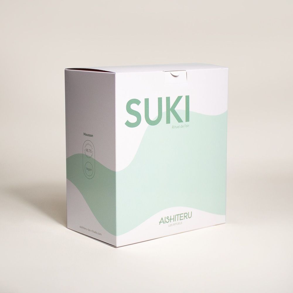 Beauty products - WELLNESS SET - SUKI - SCENTED CANDLE - MATTIFYING FACE MASK - AISHITERU