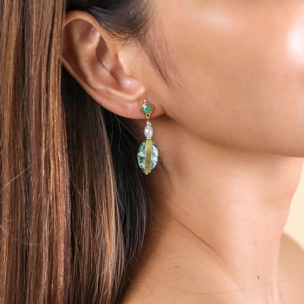 Jewelry - Small post earrings - Mara - NATURE BIJOUX