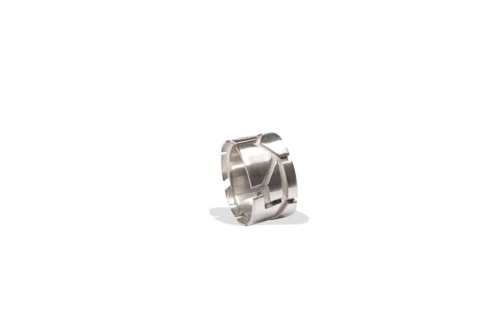 Bijoux - Bague en argent sterling A4 - VOMOVO-MEN´S JEWELRY