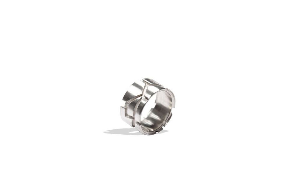 Bijoux - Bague en argent sterling A4 - VOMOVO-MEN´S JEWELRY