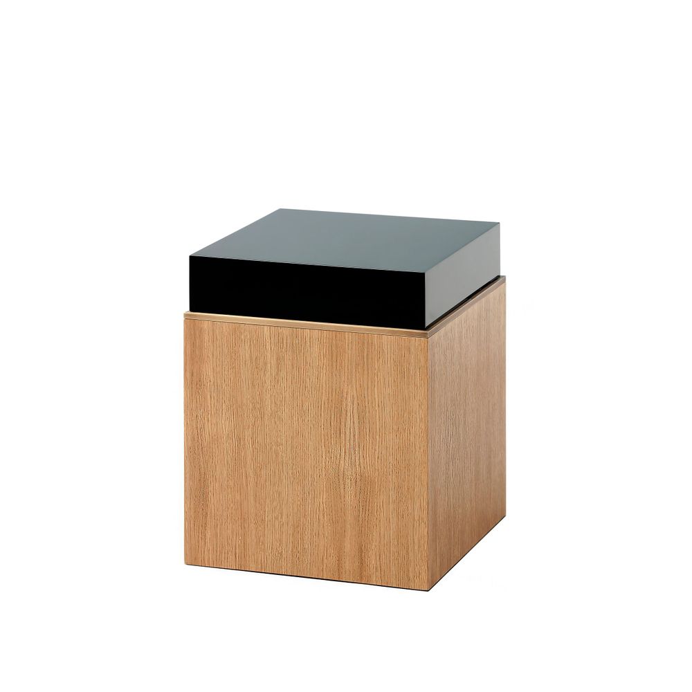 Tables de jeux - Block Table d'appoint en Chêne Cérusé - DUISTT