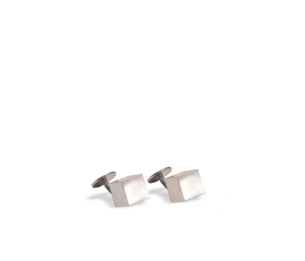 Jewelry - Cube Cufflinks. Sterling Silver - VOMOVO-MEN´S JEWELRY
