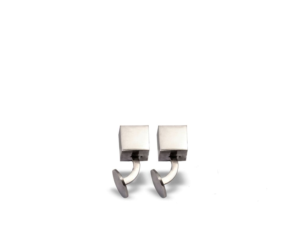 Jewelry - Cube Cufflinks. Sterling Silver - VOMOVO-MEN´S JEWELRY