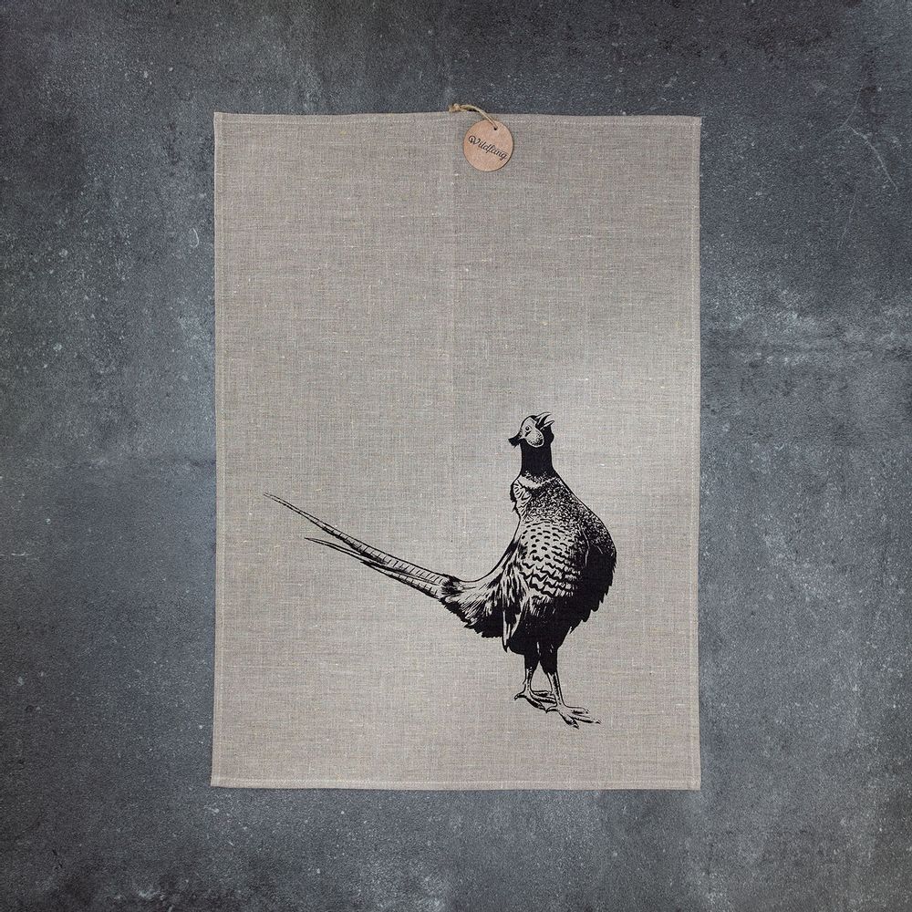 Torchons textile - Torchon en lin PHEASANT - WILDFANG BY KARINA KRUMBACH ®