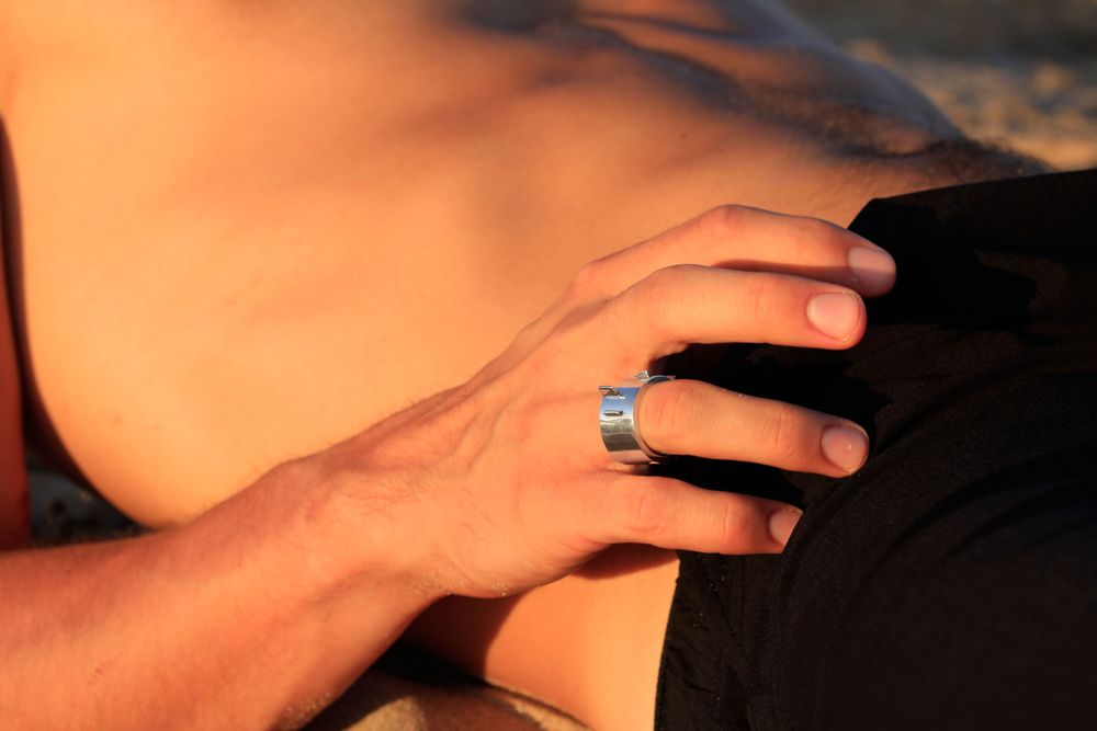 Bijoux - Bague en argent Sharp - VOMOVO-MEN´S JEWELRY