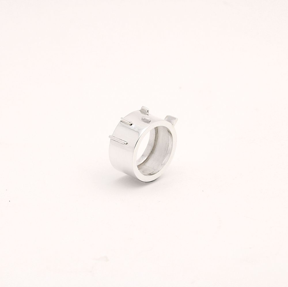 Bijoux - Bague en argent Sharp - VOMOVO-MEN´S JEWELRY