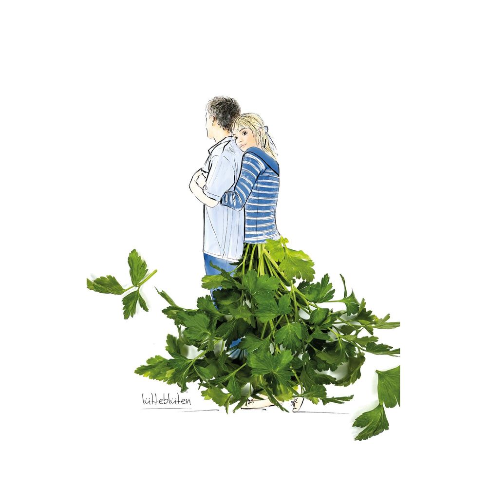 Papeterie - Carte avec enveloppe | Parsley wedding - LUETTEBLUETEN