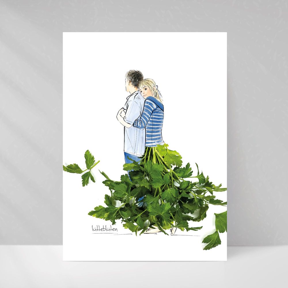 Papeterie - Carte avec enveloppe | Parsley wedding - LUETTEBLUETEN