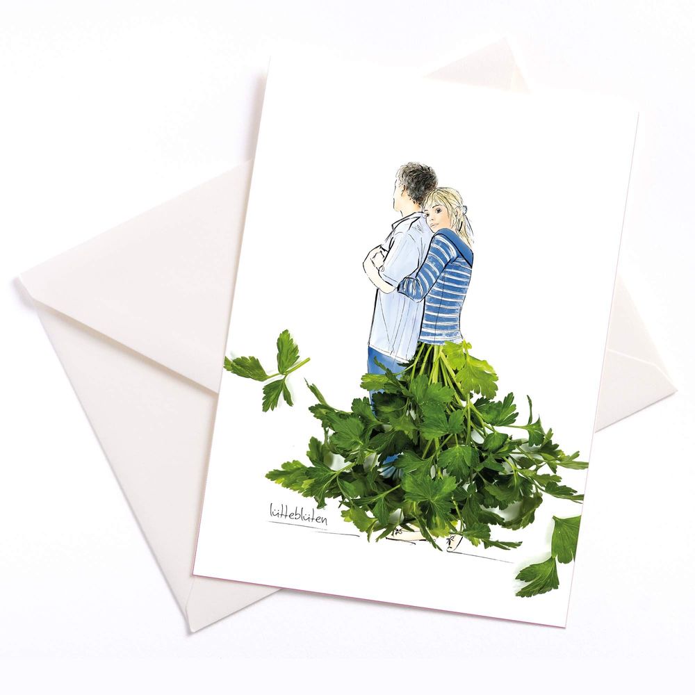 Papeterie - Carte avec enveloppe | Parsley wedding - LUETTEBLUETEN