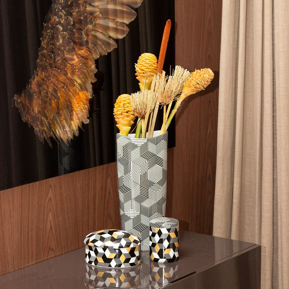 Design objects - Urban Emotions - Op Art -cubes/listes - STUDIO CRIS AZEVEDO