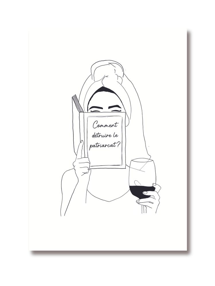Poster - Patriarchy poster - PRINCESSE GARAGE