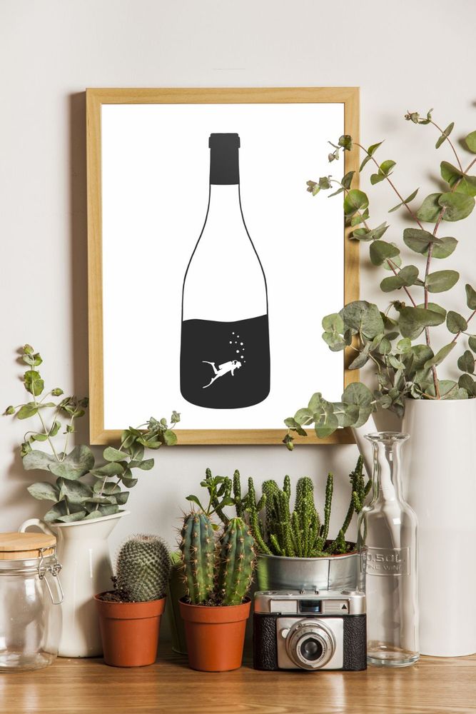 Poster - Display The Diver - PRINCESSE GARAGE