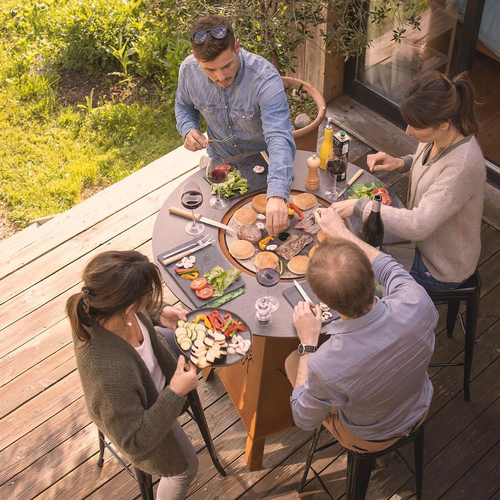 Barbecues - MAGMA Plancha Barbecue Table - VULX