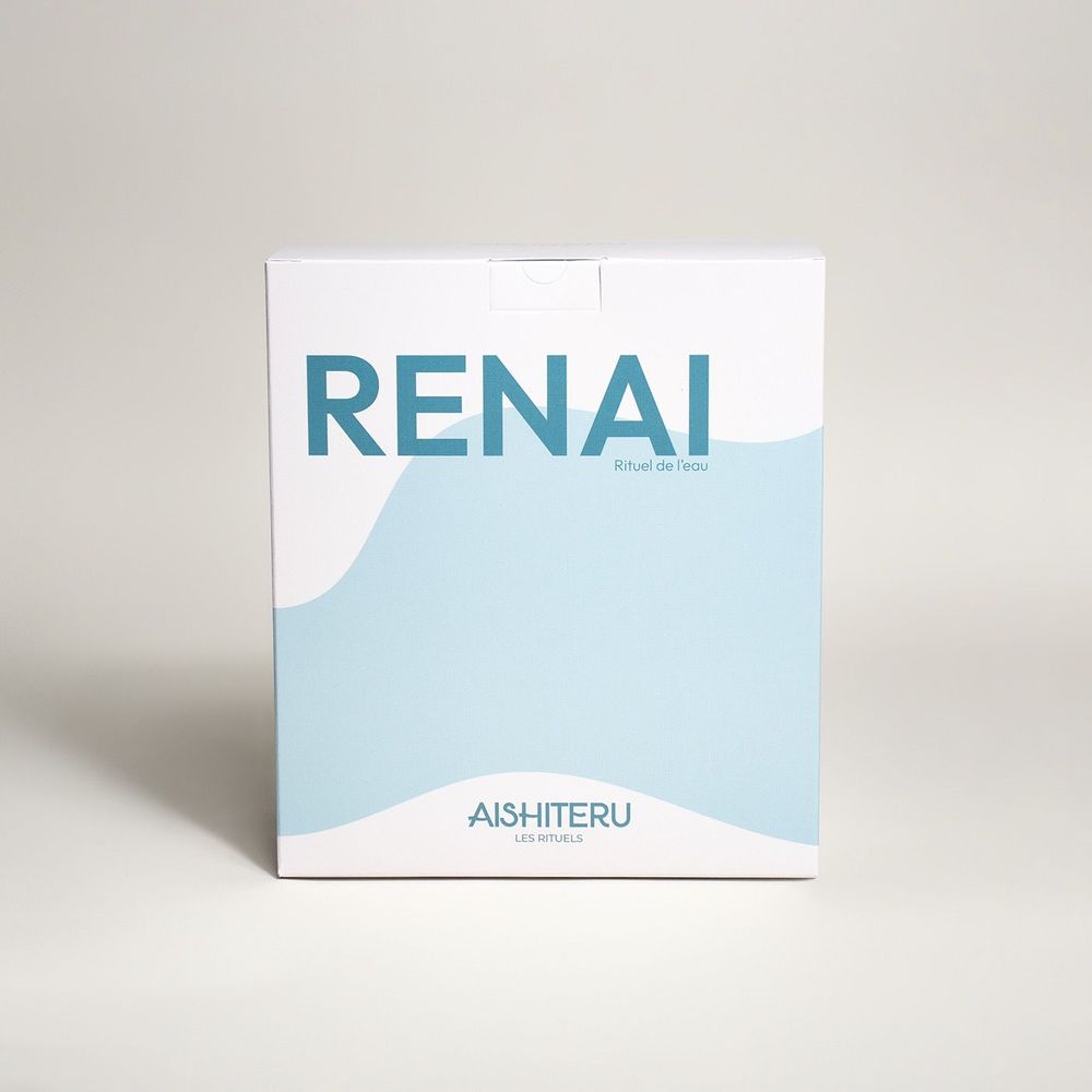 Beauty products - WELLNESS SET - RENAI - SCENTED CANDLE - CLEANSING SHOWER JELLY - AISHITERU