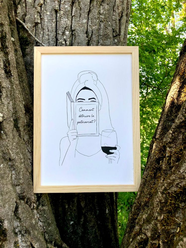 Poster - Patriarchy poster - PRINCESSE GARAGE