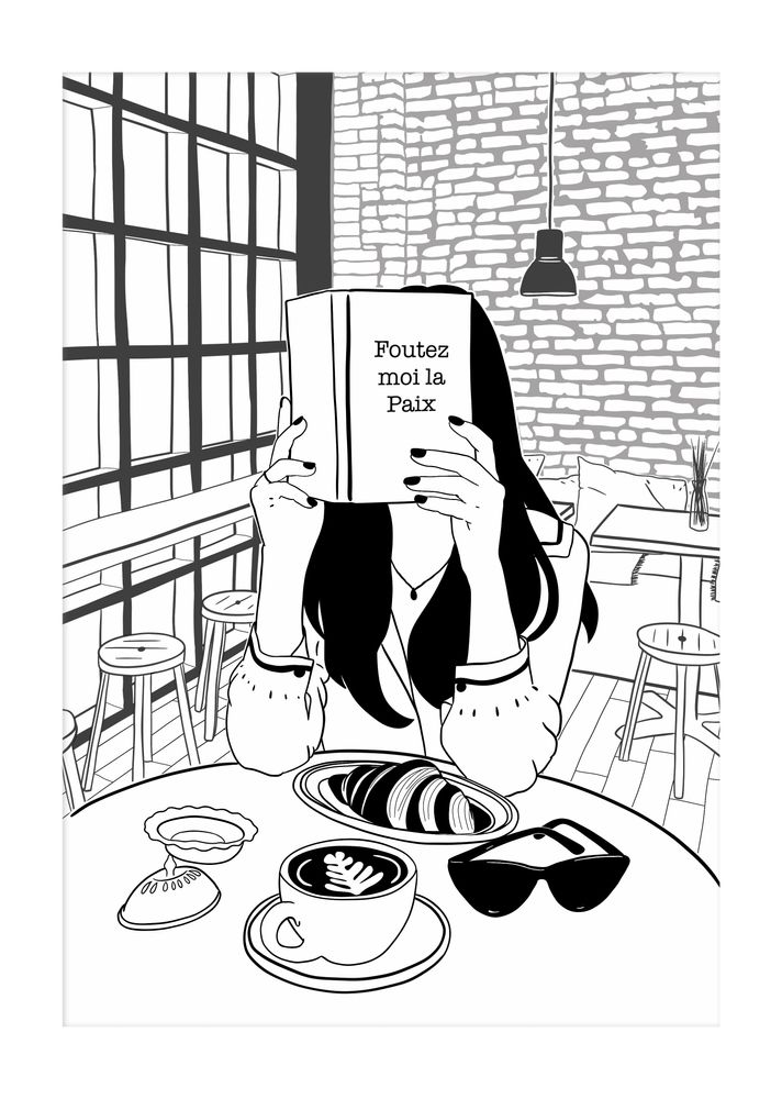 Poster - Peace poster - PRINCESSE GARAGE