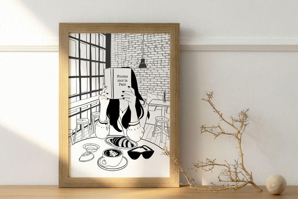 Poster - Peace poster - PRINCESSE GARAGE