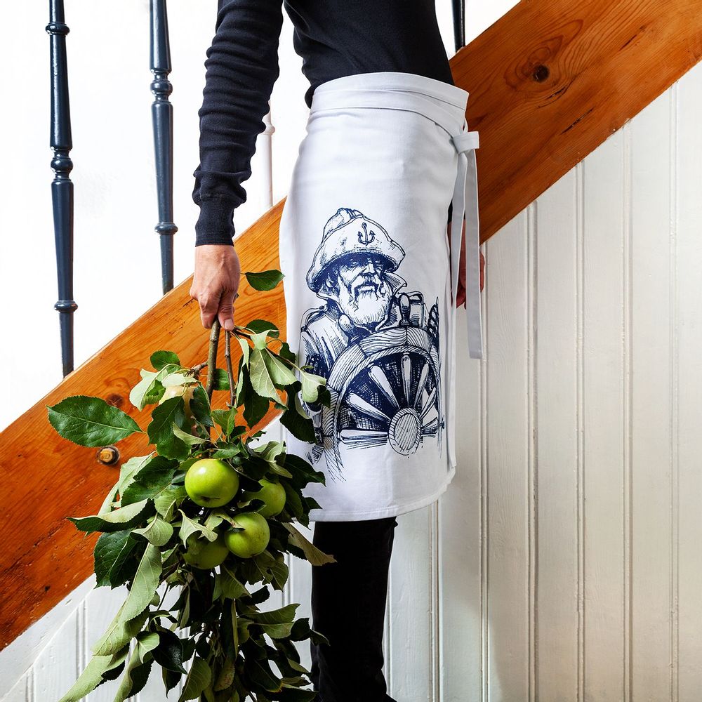 Kitchen linens - Apron SAILOR - WILDFANG BY KARINA KRUMBACH ®