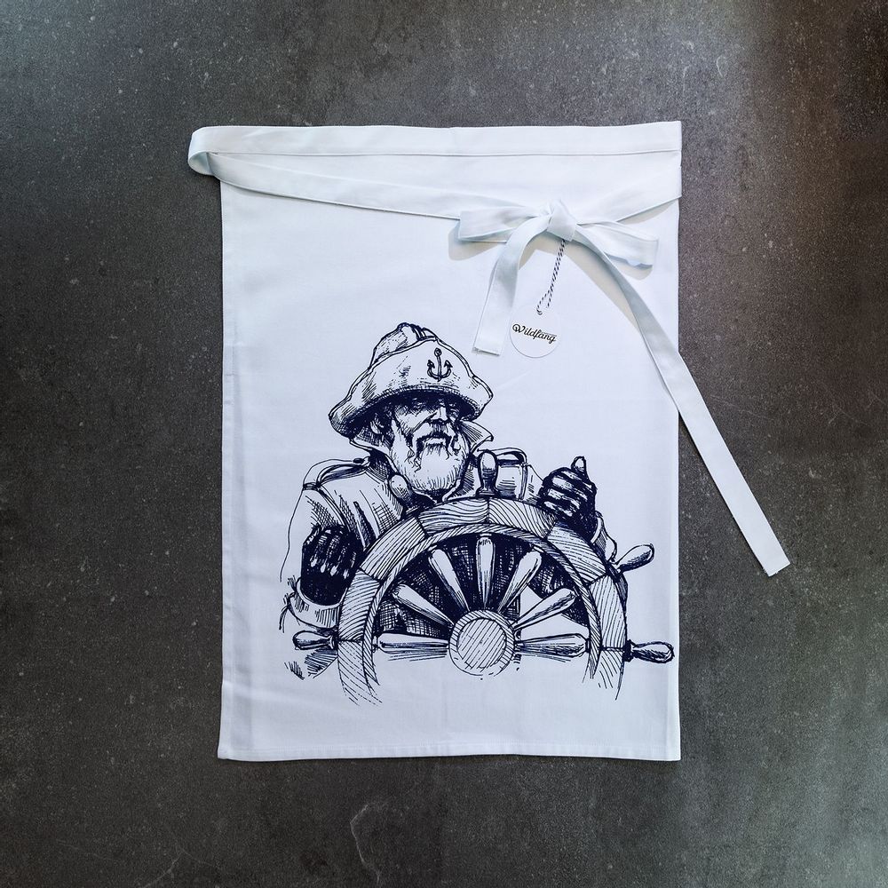 Kitchen linens - Apron SAILOR - WILDFANG BY KARINA KRUMBACH ®