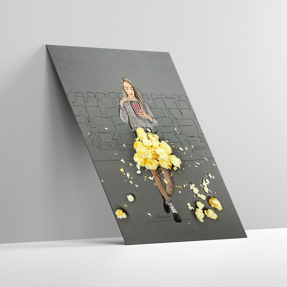 Stationery - Card with envelope | Cinema - LUETTEBLUETEN