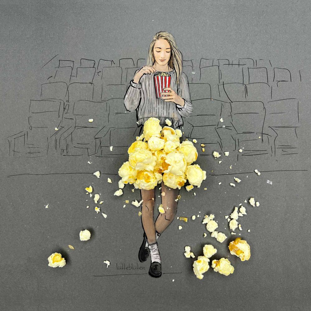 Stationery - Card with envelope | Cinema - LUETTEBLUETEN