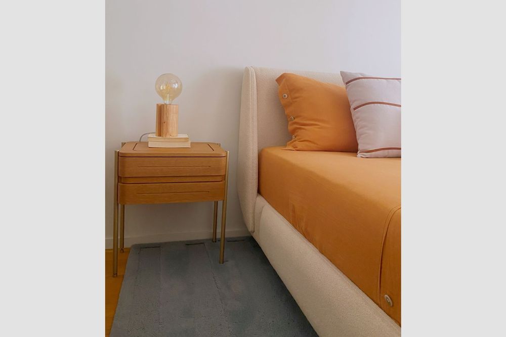 Night tables - "GABIE" NIGHTSTAND / BEDSIDE TABLE - ALESSANDRA DELGADO DESIGN
