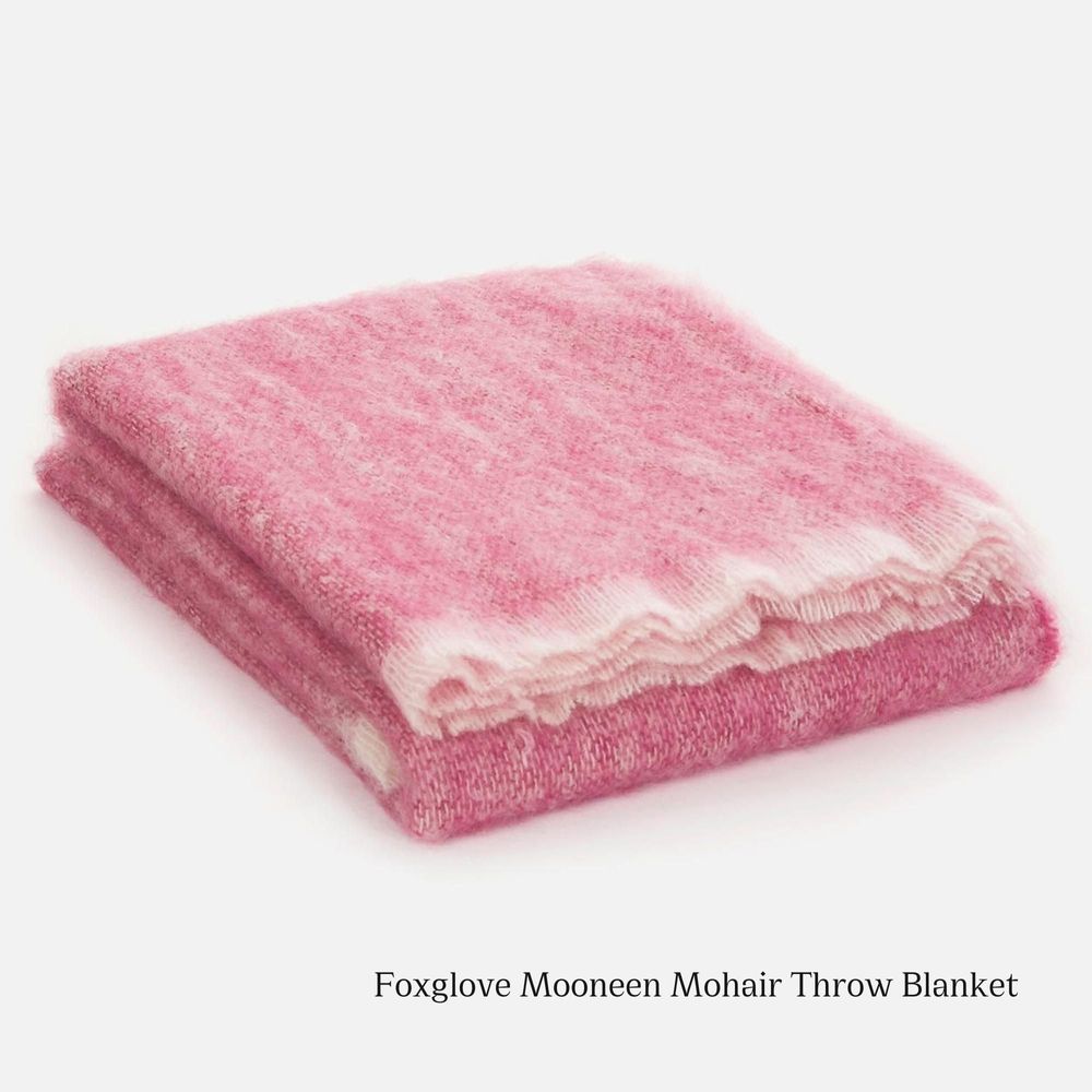 Decorative objects - Mooneen Mohair Throw Blanket - CUSHENDALE