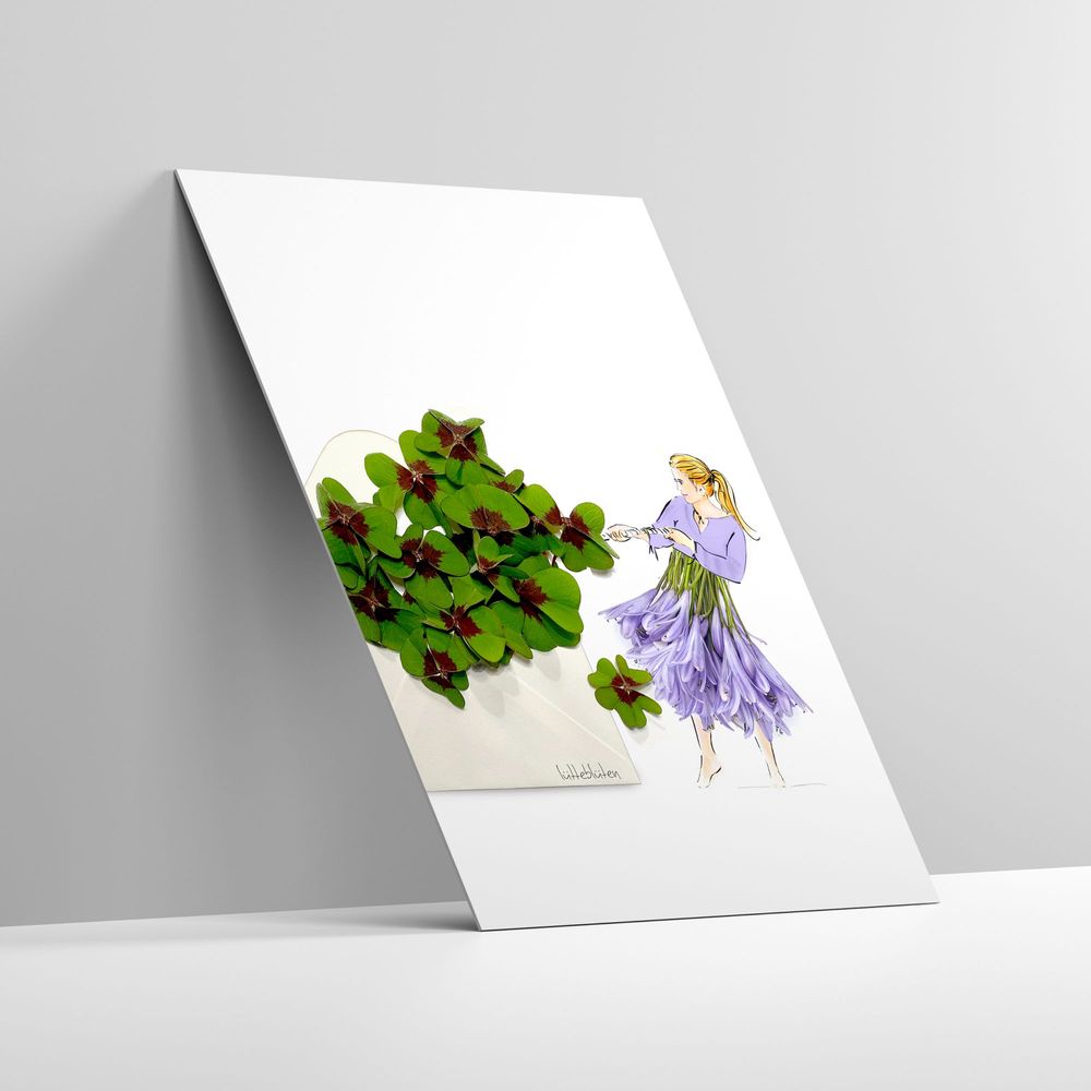 Papeterie - Carte avec enveloppe | Happiness - LUETTEBLUETEN